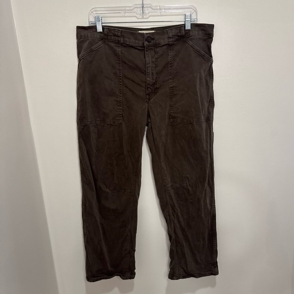 Madewell The Darted Barrel-Leg Utility Pant Size 31 - Picture 2 of 8